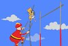 Cartoon: Pole Vault... (small) by berk-olgun tagged pole,vault