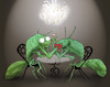 Cartoon: Praying Mantis... (small) by berk-olgun tagged praying,mantis