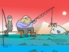 Cartoon: prazanta.. (small) by berk-olgun tagged prazanta