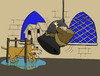 Cartoon: Quasimodos  dog... (small) by berk-olgun tagged quasimodos,dog