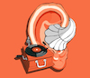 Cartoon: Record Player... (small) by berk-olgun tagged record,player