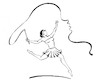 Cartoon: Ribbon Dancer... (small) by berk-olgun tagged ribbon,dancer