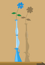 Cartoon: Rifle Vase... (small) by berk-olgun tagged rifle,vase