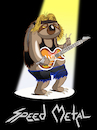 Cartoon: Rocker Sloth... (small) by berk-olgun tagged rocker,sloth