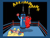 Cartoon: Rocky... (small) by berk-olgun tagged rocky