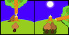 Cartoon: Romantic Beaver... (small) by berk-olgun tagged romantic,beaver