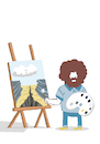 Cartoon: Sad Cloud... (small) by berk-olgun tagged sad,cloud