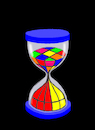 Cartoon: Sand Clock... (small) by berk-olgun tagged sand,clock