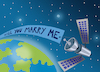 Cartoon: Satellite... (small) by berk-olgun tagged satellite