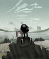 Cartoon: Saving Friedrich.. (small) by berk-olgun tagged saving,friedrich