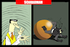 Cartoon: Scarabman... (small) by berk-olgun tagged scarabman