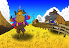 Cartoon: Scarecrow... (small) by berk-olgun tagged scarecrow