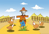 Cartoon: Scarecrow... (small) by berk-olgun tagged scarecrow