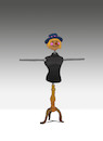 Cartoon: Scarecrow... (small) by berk-olgun tagged scarecrow