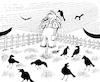 Cartoon: Scarecrow... (small) by berk-olgun tagged scarecrow