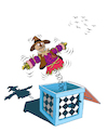 Cartoon: Scarecrow Joke... (small) by berk-olgun tagged scarecrow,joke