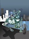 Cartoon: Sea Attack of Xysborg.. (small) by berk-olgun tagged sea,attack