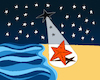 Cartoon: Seastar.. (small) by berk-olgun tagged seastar