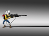 Cartoon: Shadow Sniper... (small) by berk-olgun tagged shadow,sniper