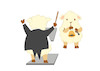 Cartoon: Sheep Bell... (small) by berk-olgun tagged sheep,bell