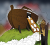 Cartoon: Shepherd... (small) by berk-olgun tagged shepherd