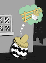 Cartoon: Siesta... (small) by berk-olgun tagged siesta