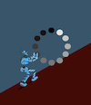 Cartoon: Sisyphus... (small) by berk-olgun tagged sisyphus