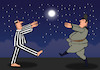 Cartoon: Sleepwalker... (small) by berk-olgun tagged sleepwalker