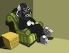 Cartoon: Slippers... (small) by berk-olgun tagged slippers