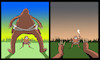 Cartoon: Sloth Duel... (small) by berk-olgun tagged sloth,duel