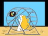 Cartoon: Smart Hamster Wheel... (small) by berk-olgun tagged smart,hamster,wheel