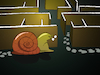 Cartoon: Snail Labyrinth... (small) by berk-olgun tagged snail,labyrinth