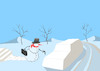 Cartoon: Snowcar... (small) by berk-olgun tagged snowcar