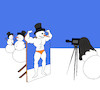 Cartoon: Snowman... (small) by berk-olgun tagged snowman