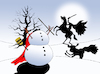 Cartoon: Snowman... (small) by berk-olgun tagged snowman