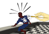 Cartoon: Spider Senses... (small) by berk-olgun tagged spider,senses