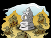 Cartoon: Stone Sculpture... (small) by berk-olgun tagged stone,sculpture