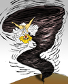 Cartoon: Storm... (small) by berk-olgun tagged storm