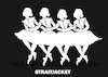 Cartoon: Straitjacket... (small) by berk-olgun tagged straitjacket