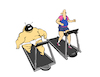 Cartoon: Sumo Wrestler... (small) by berk-olgun tagged sumo,wrestler