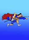 Cartoon: Superhero... (small) by berk-olgun tagged superhero