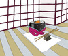 Cartoon: Sushi... (small) by berk-olgun tagged harakiri