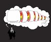 Cartoon: Sushi... (small) by berk-olgun tagged sushi