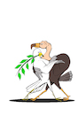 Cartoon: Tango... (small) by berk-olgun tagged tango