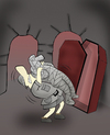 Cartoon: The Awful Mummy.. (small) by berk-olgun tagged mummy