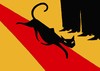 Cartoon: The Black Cat... (small) by berk-olgun tagged the,black,cat