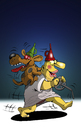Cartoon: The Dog of His Owner... (small) by berk-olgun tagged the,dog,of,his,owner