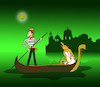 Cartoon: The Green Moon... (small) by berk-olgun tagged the,green,moon