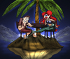 Cartoon: The Hot Mermaid... (small) by berk-olgun tagged the,hot,mermaid