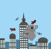 Cartoon: The King Koala... (small) by berk-olgun tagged the,king,koala